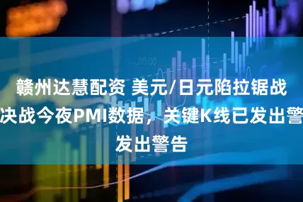 赣州达慧配资 美元/日元陷拉锯战！决战今夜PMI数据，关键K线已发出警告